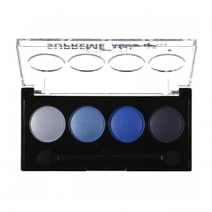 Palette d'ombres à paupières bleues Supreme Make-up 