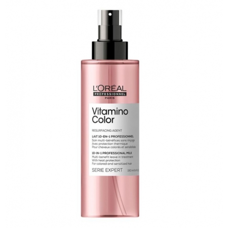 Spray perfecteur multi-usages 10 en 1 pour cheveux colorés Vitamino Color Série Expert