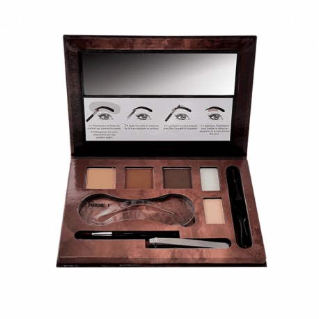 Palette maquillage et kit sourcils 