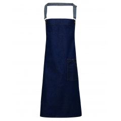Tablier Bavette en denim 